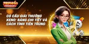 Cơ cấu giải thưởng Keno