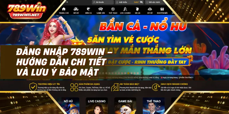 đăng nhập 789win