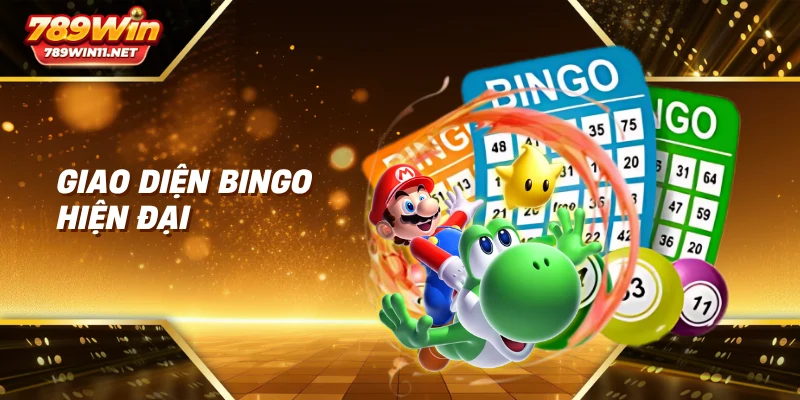 Giao diện bingo hiện đại